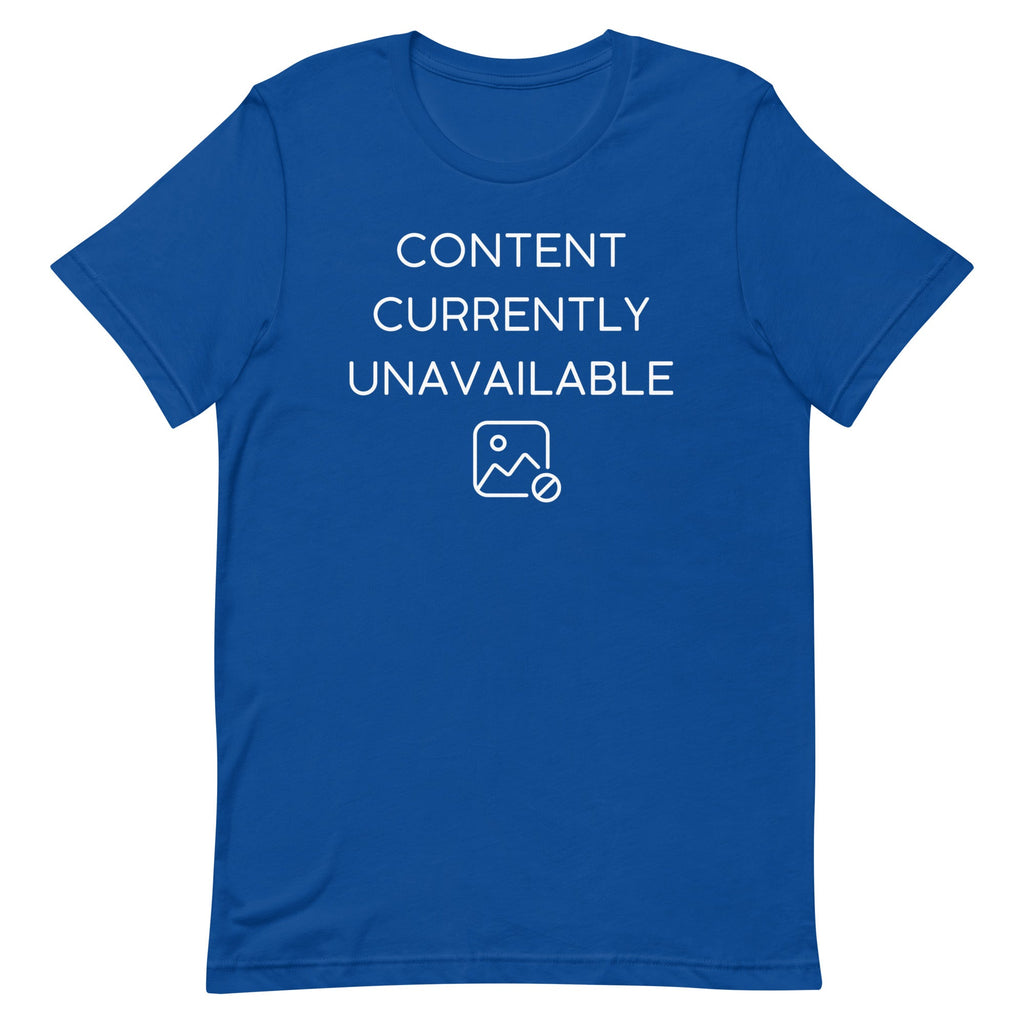 Content Currently Unavailable Men's Signature Tee