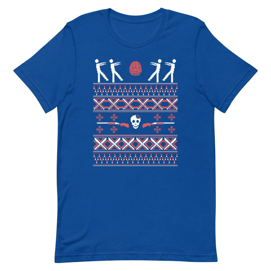 Zombie Christmas Sweater Men's Signature Tee