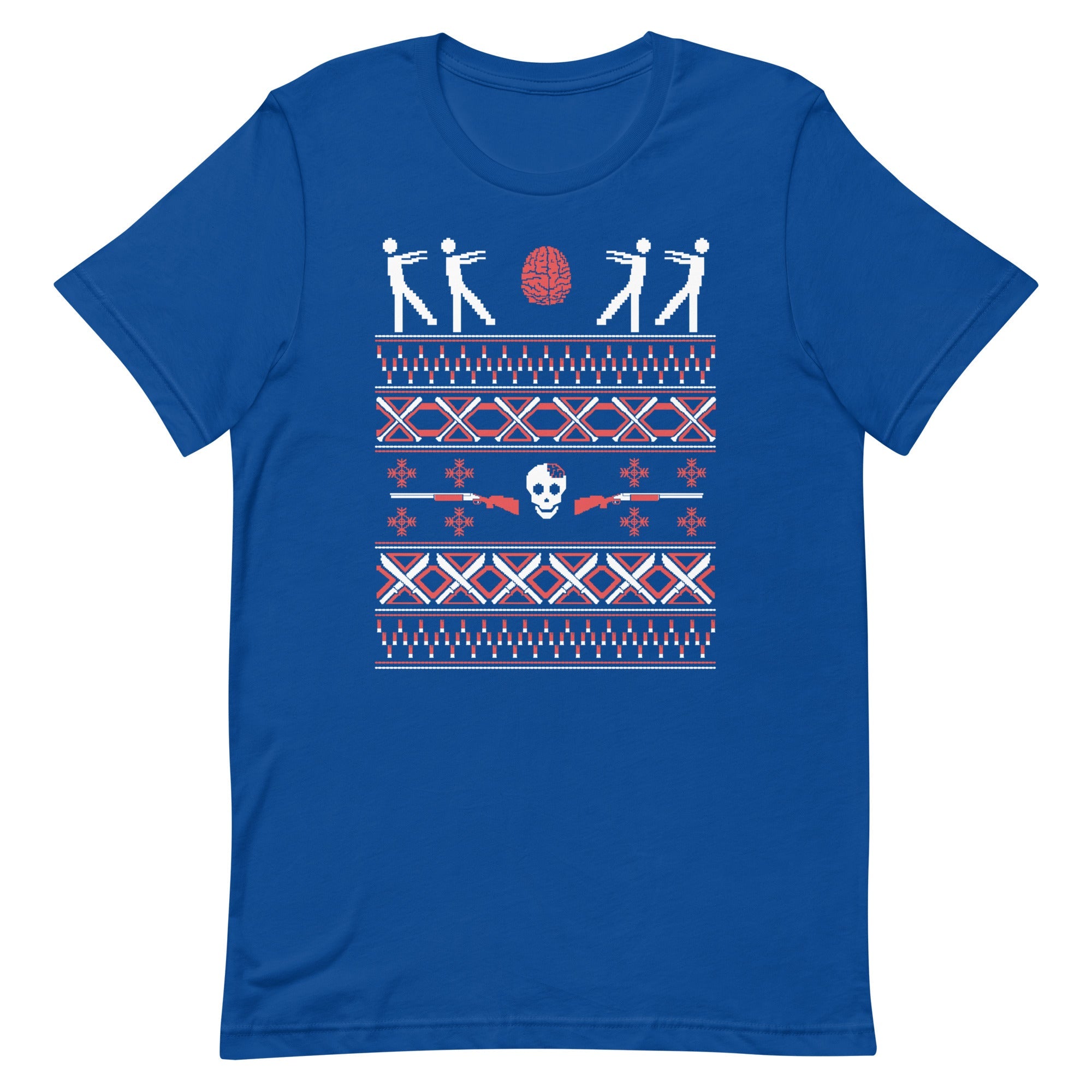 Zombie Christmas Sweater Men's Signature Tee