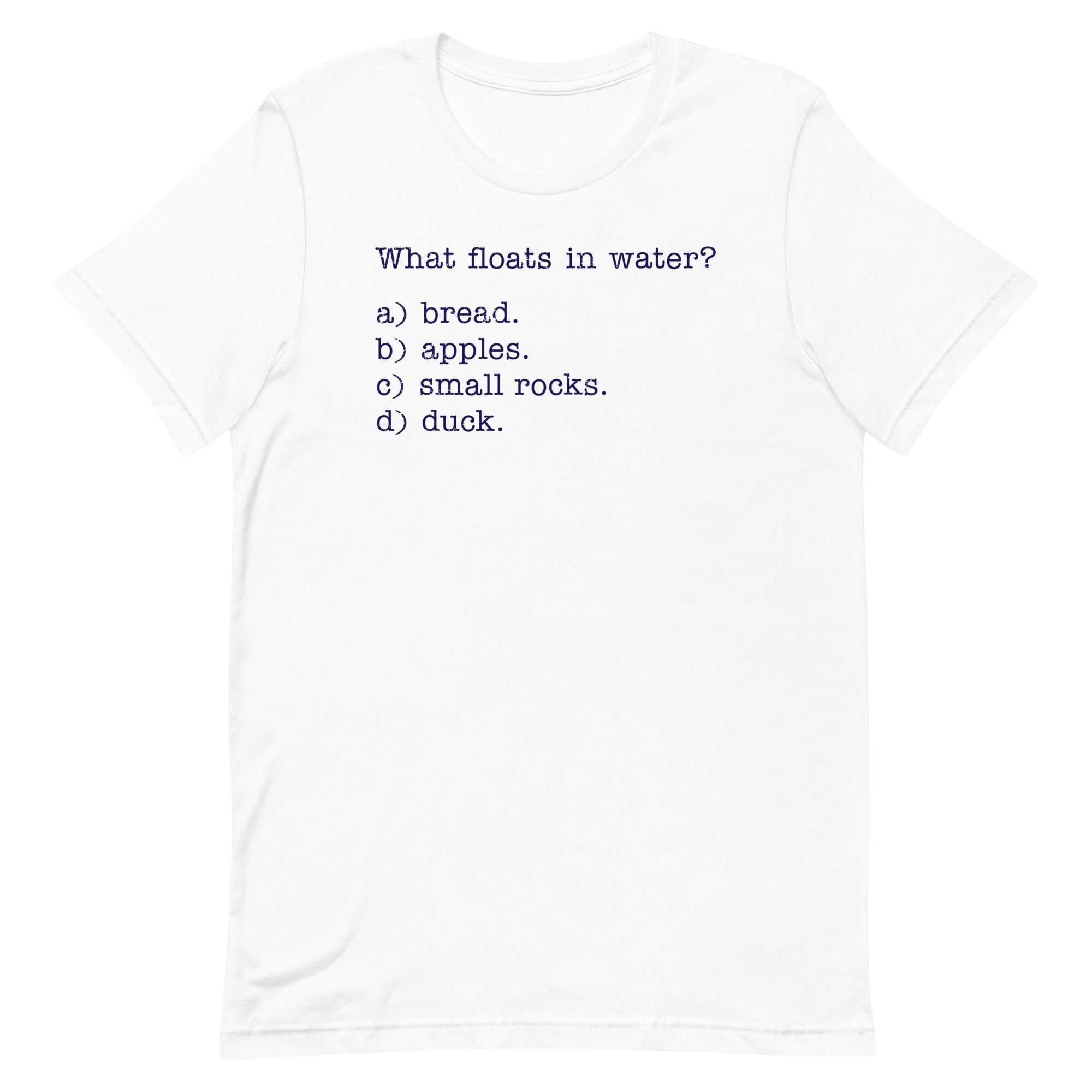 What Floats In Water? Men's Signature Tee