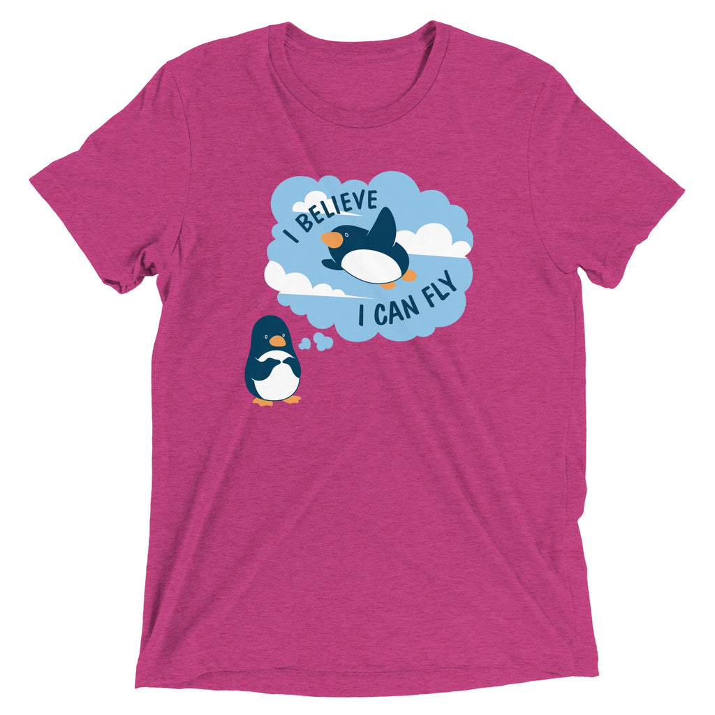 I Believe I Can Fly Men's Tri-Blend Tee