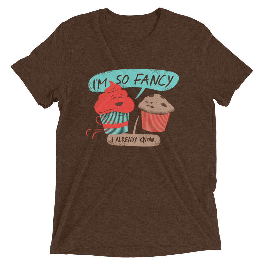 I'm So Fancy Men's Tri-Blend Tee
