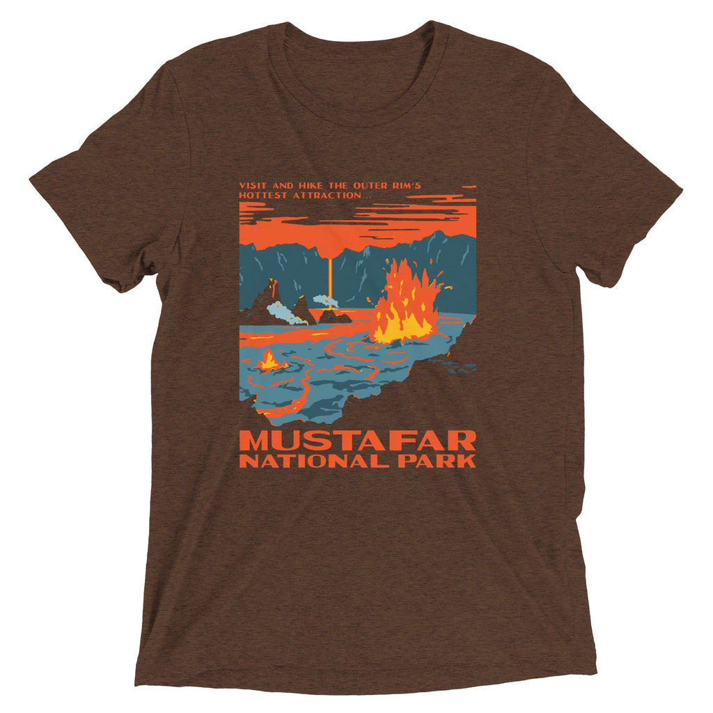Mustafar National Park Men's Tri-Blend Tee