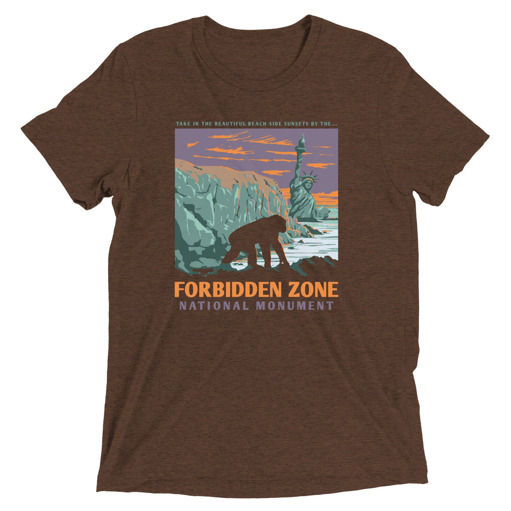 Forbidden Zone National Monument Men's Tri-Blend Tee