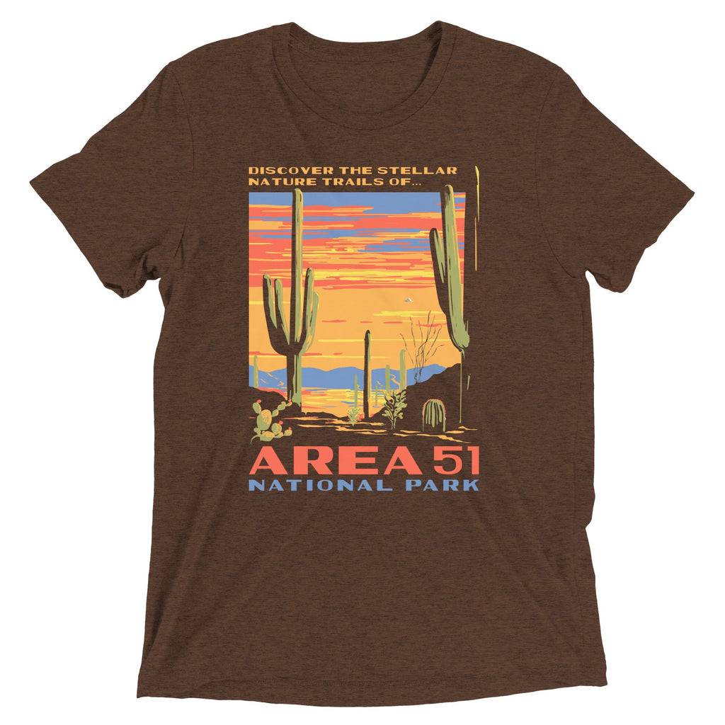 Area 51 National Park Men's Tri-Blend Tee