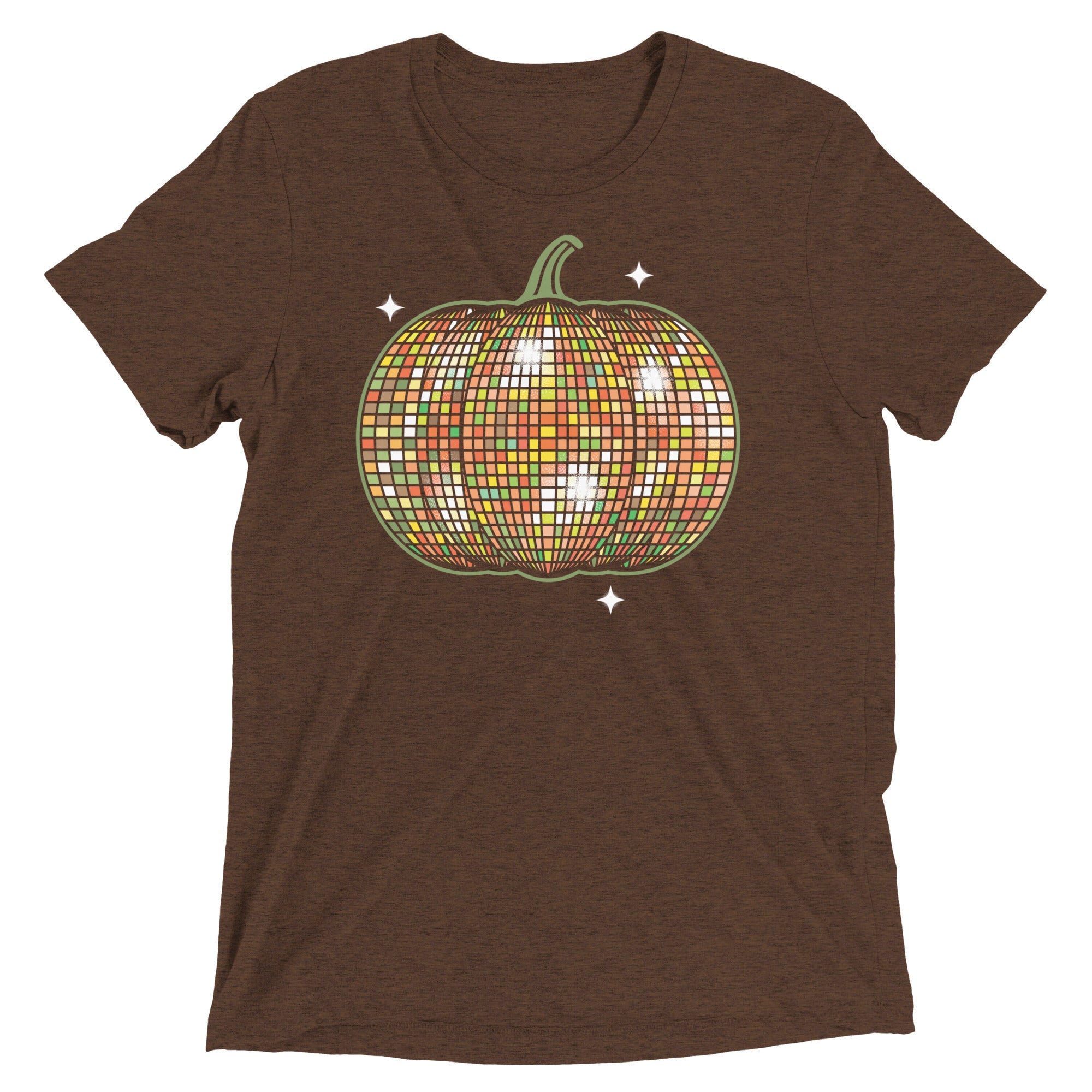 Disco Pumpkin Men's Tri-Blend Tee