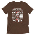 Christmas Home Security Men's Tri-Blend Tee
