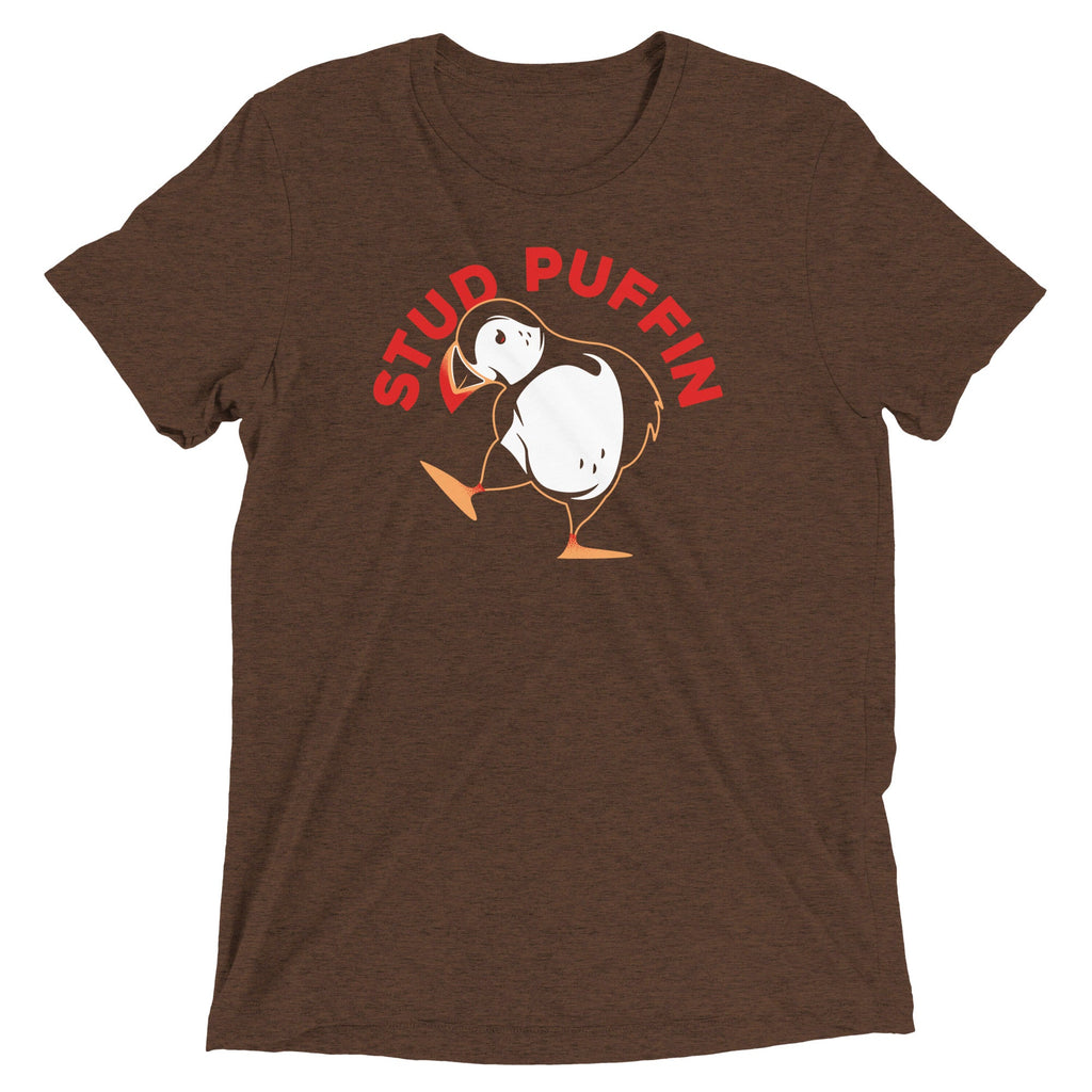 Stud Puffin Men's Tri-Blend Tee