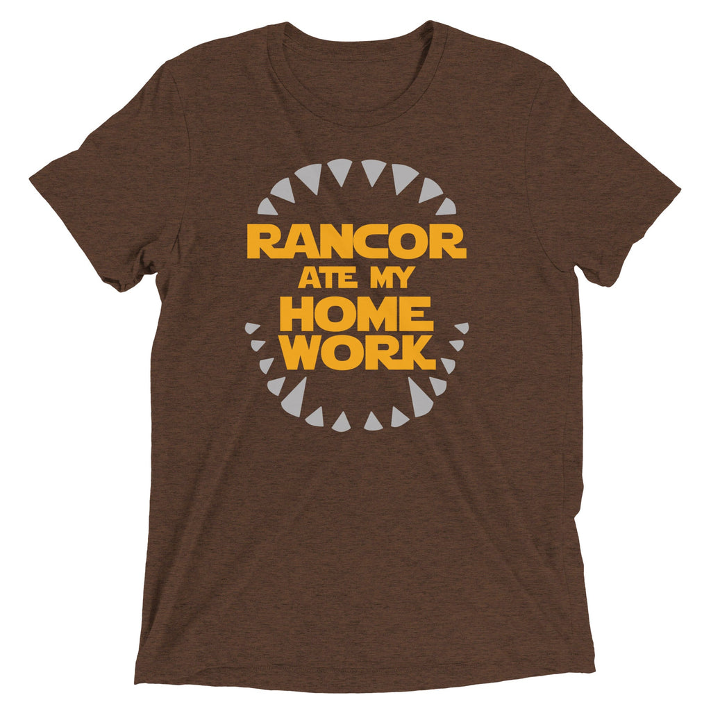 Rancor Ate My Homework Men's Tri-Blend Tee