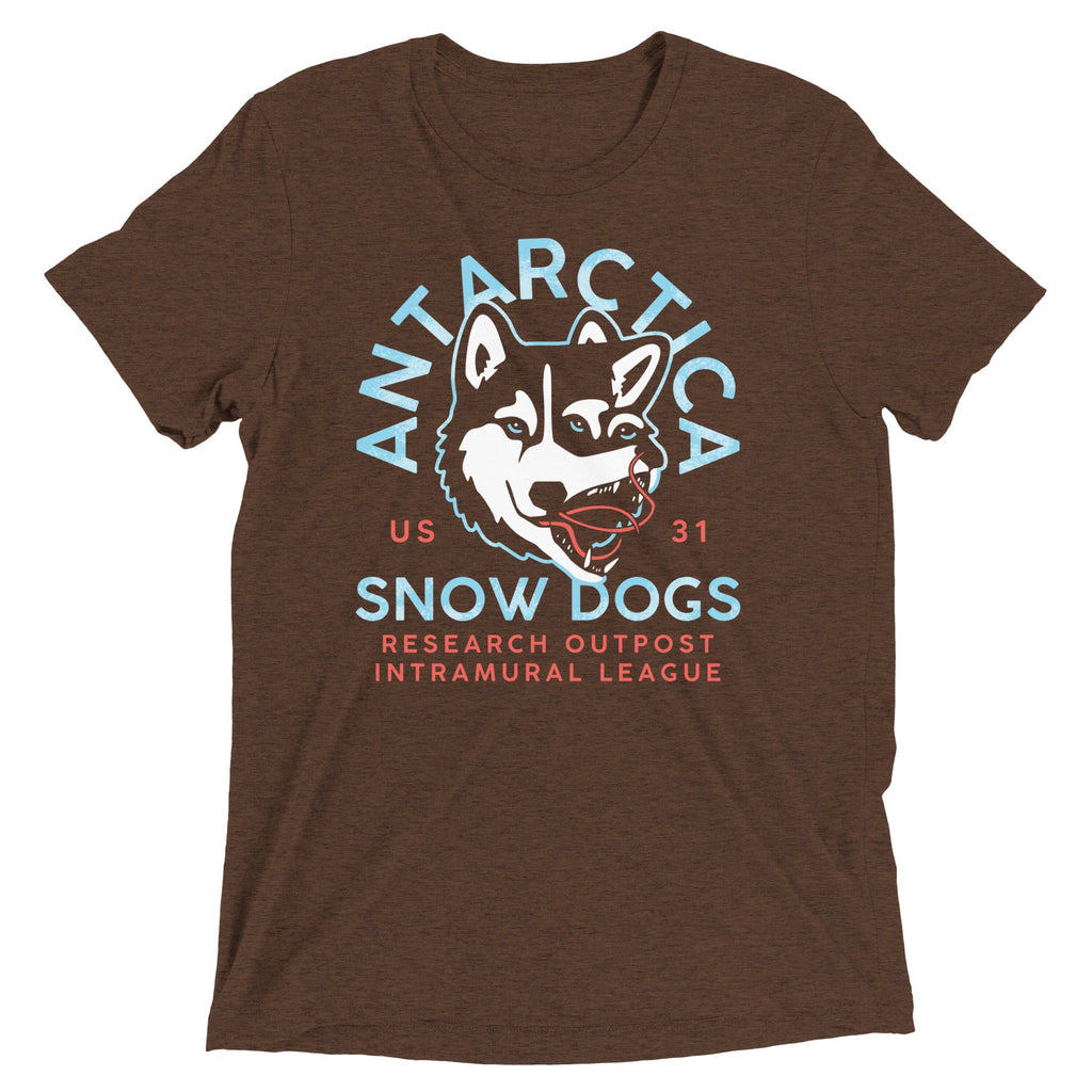 Antarctica Snow Dogs Men's Tri-Blend Tee