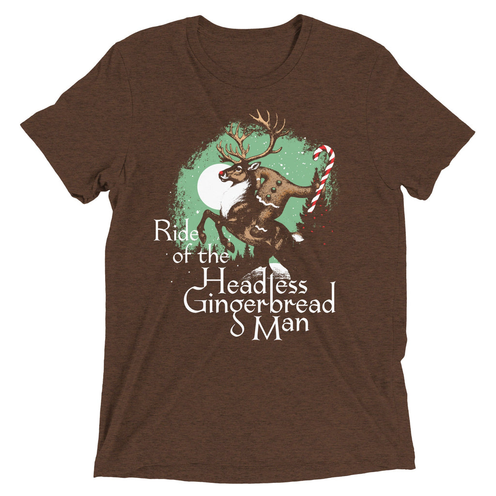 Ride Of The Headless Gingerbread Man Men's Tri-Blend Tee