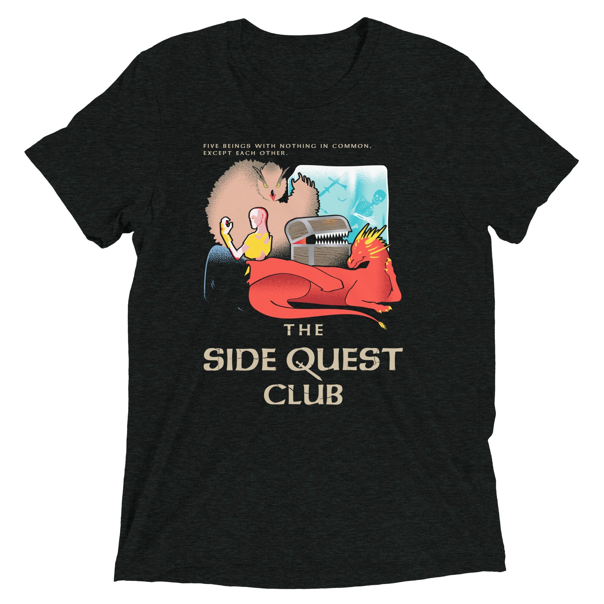 The Side Quest Club Men's Tri-Blend Tee