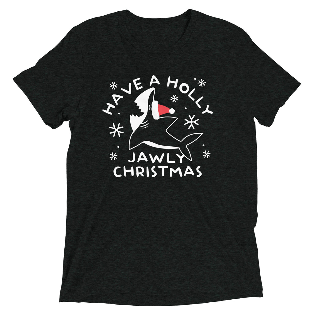 Have A Holly Jawly Christmas Men's Tri-Blend Tee