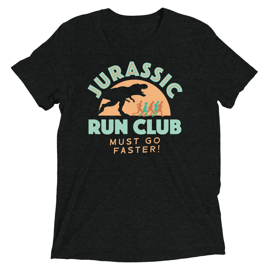 Jurassic Run Club Men's Tri-Blend Tee