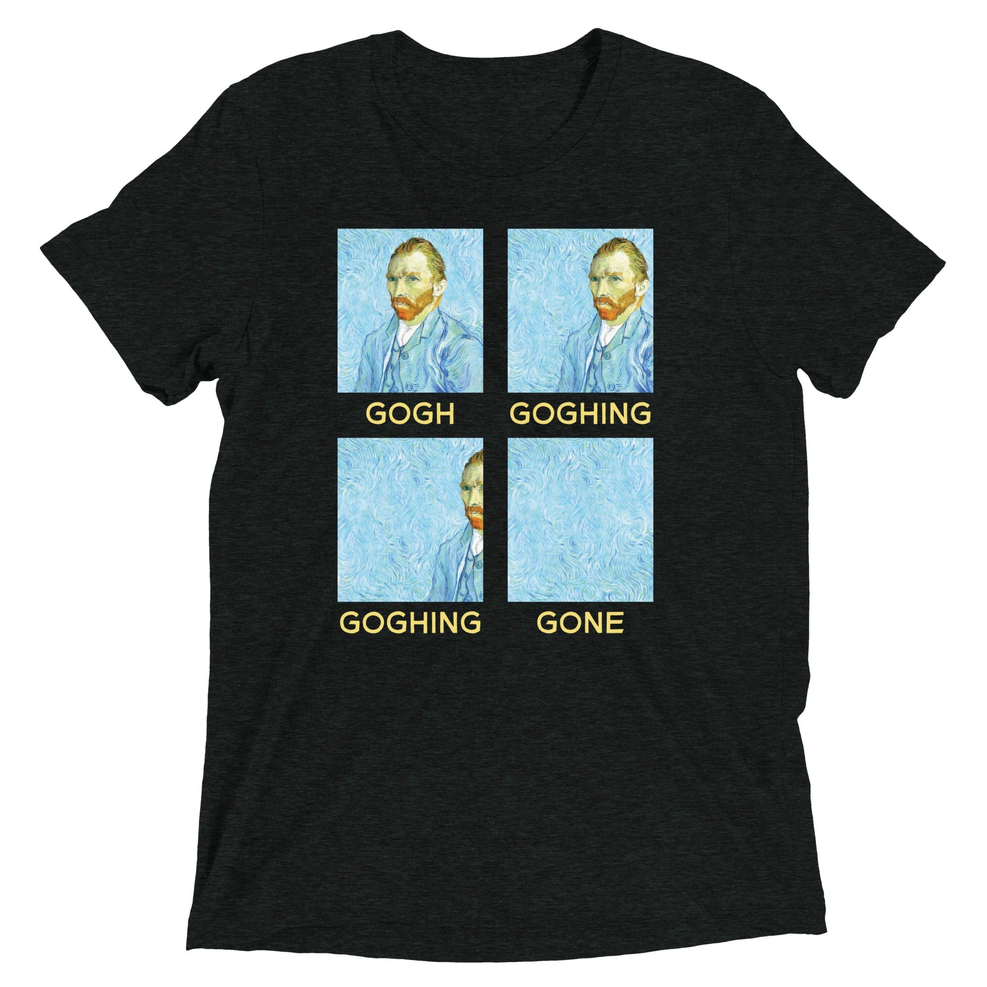 Goghing Goghing Gone Men's Tri-Blend Tee