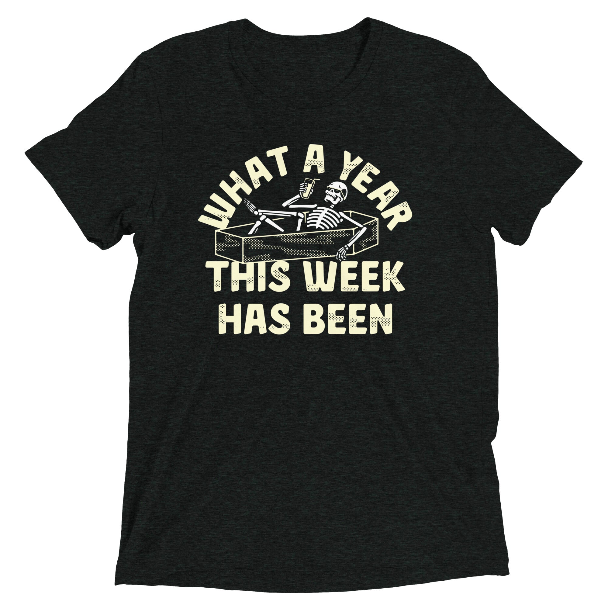 What A Year This Week Has Been Men's Tri-Blend Tee