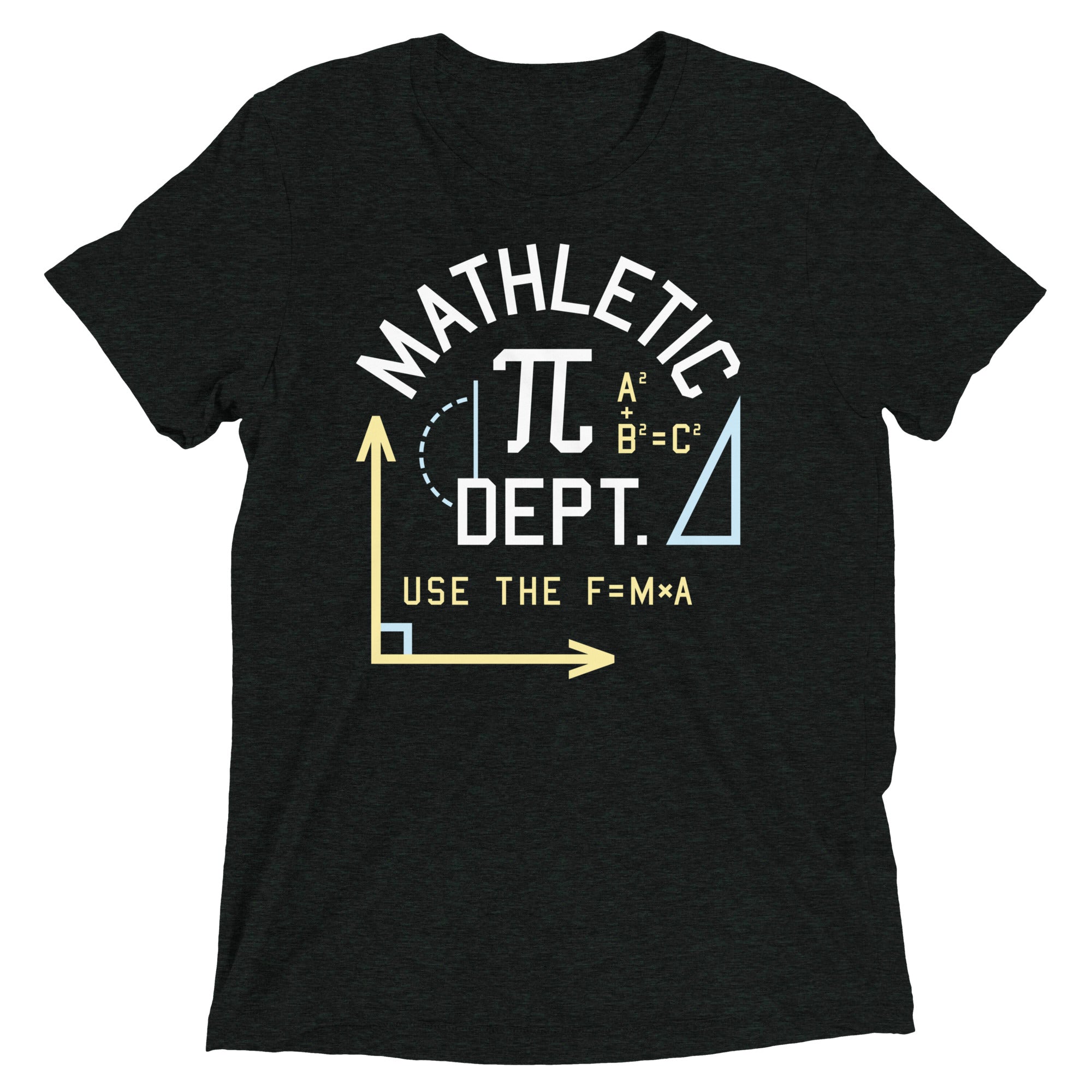 Mathletic Dept Men's Tri-Blend Tee