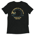 What Happens In The Tar Pits Stays In The Tar Pits Men's Tri-Blend Tee