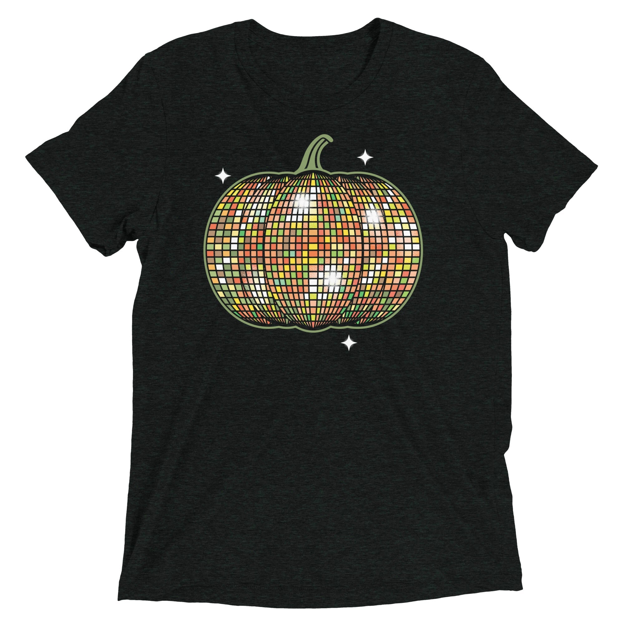 Disco Pumpkin Men's Tri-Blend Tee