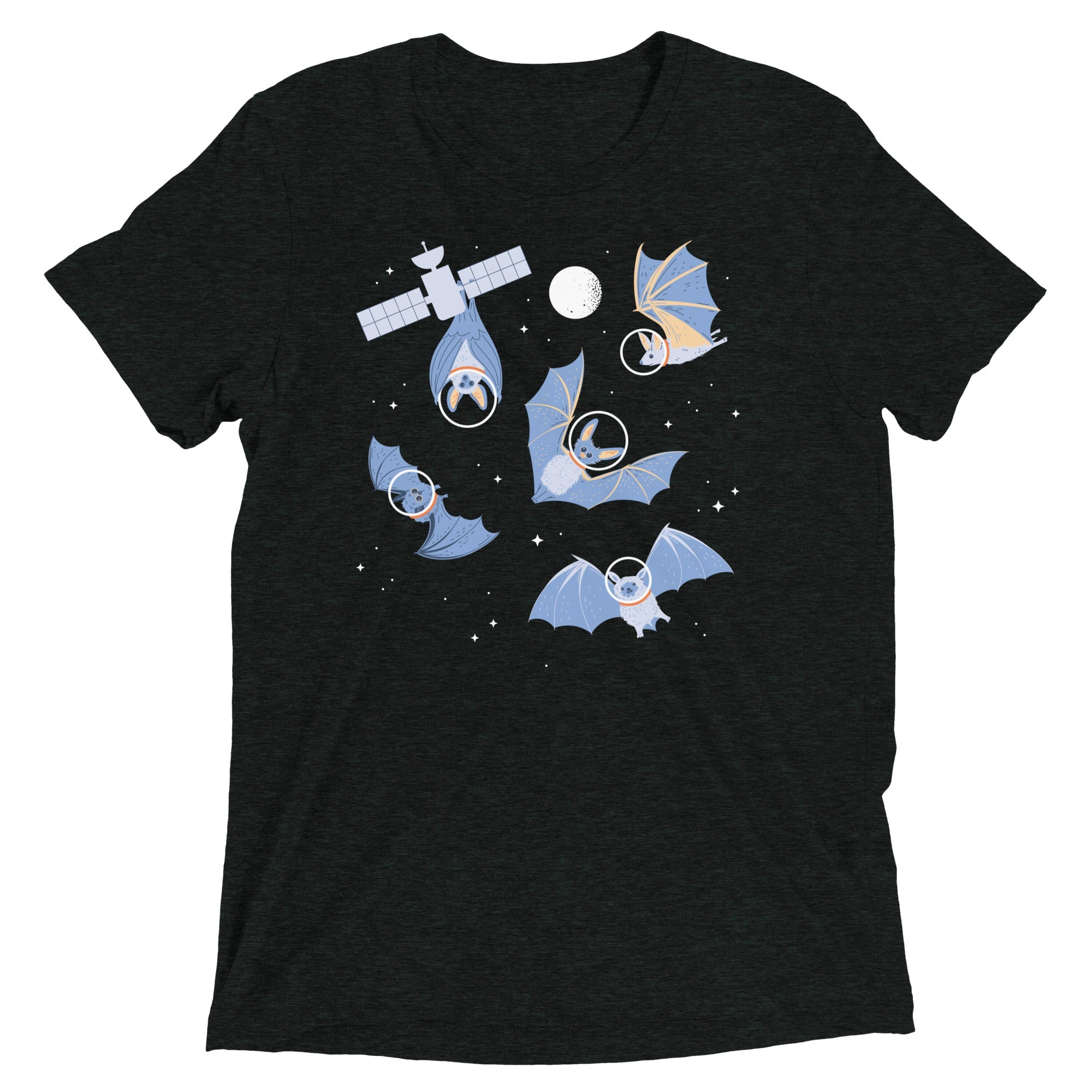 Bats In Space Men's Tri-Blend Tee