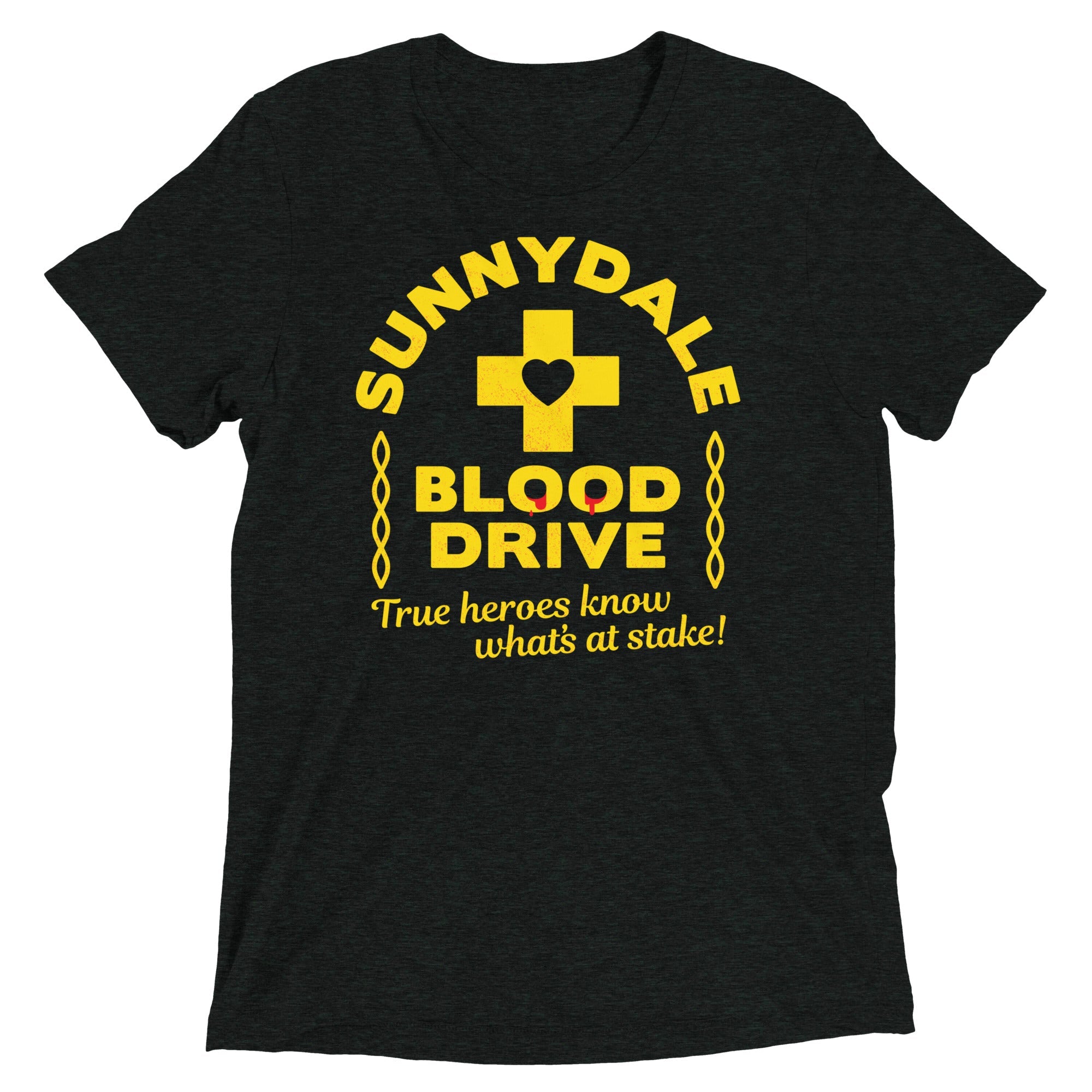 Sunnydale Blood Drive Men's Tri-Blend Tee