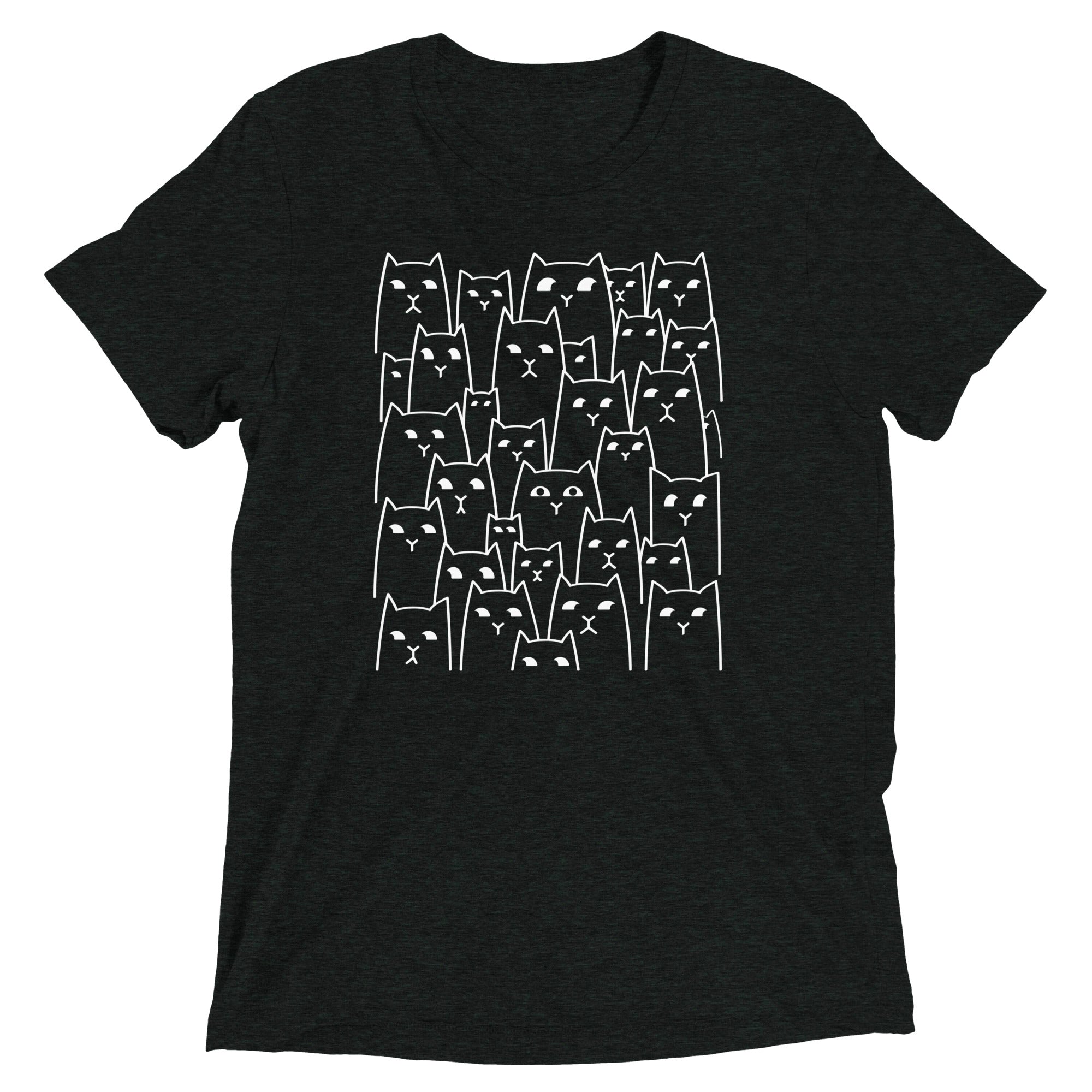 Suspicious Cats Men's Tri-Blend Tee