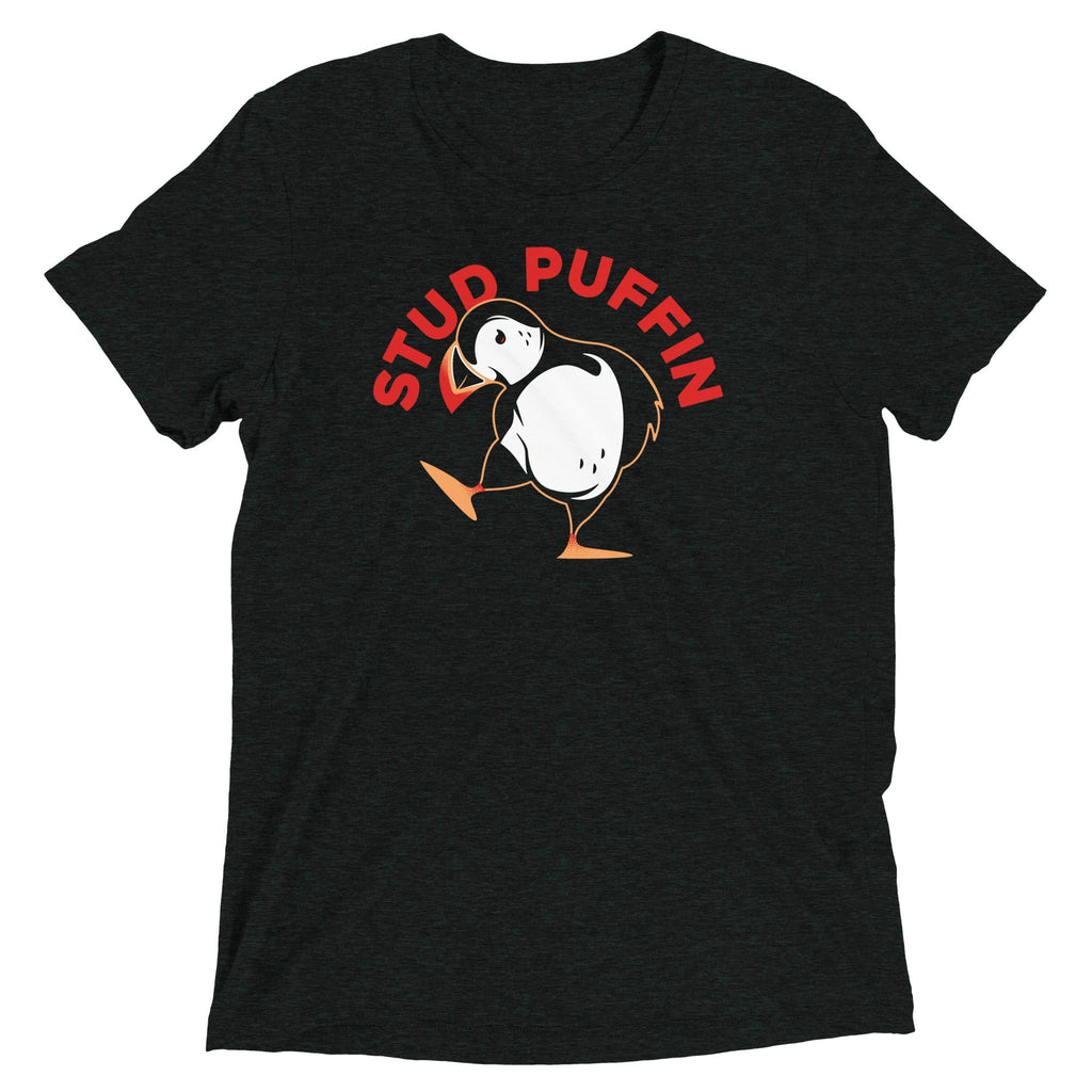 Stud Puffin Men's Tri-Blend Tee