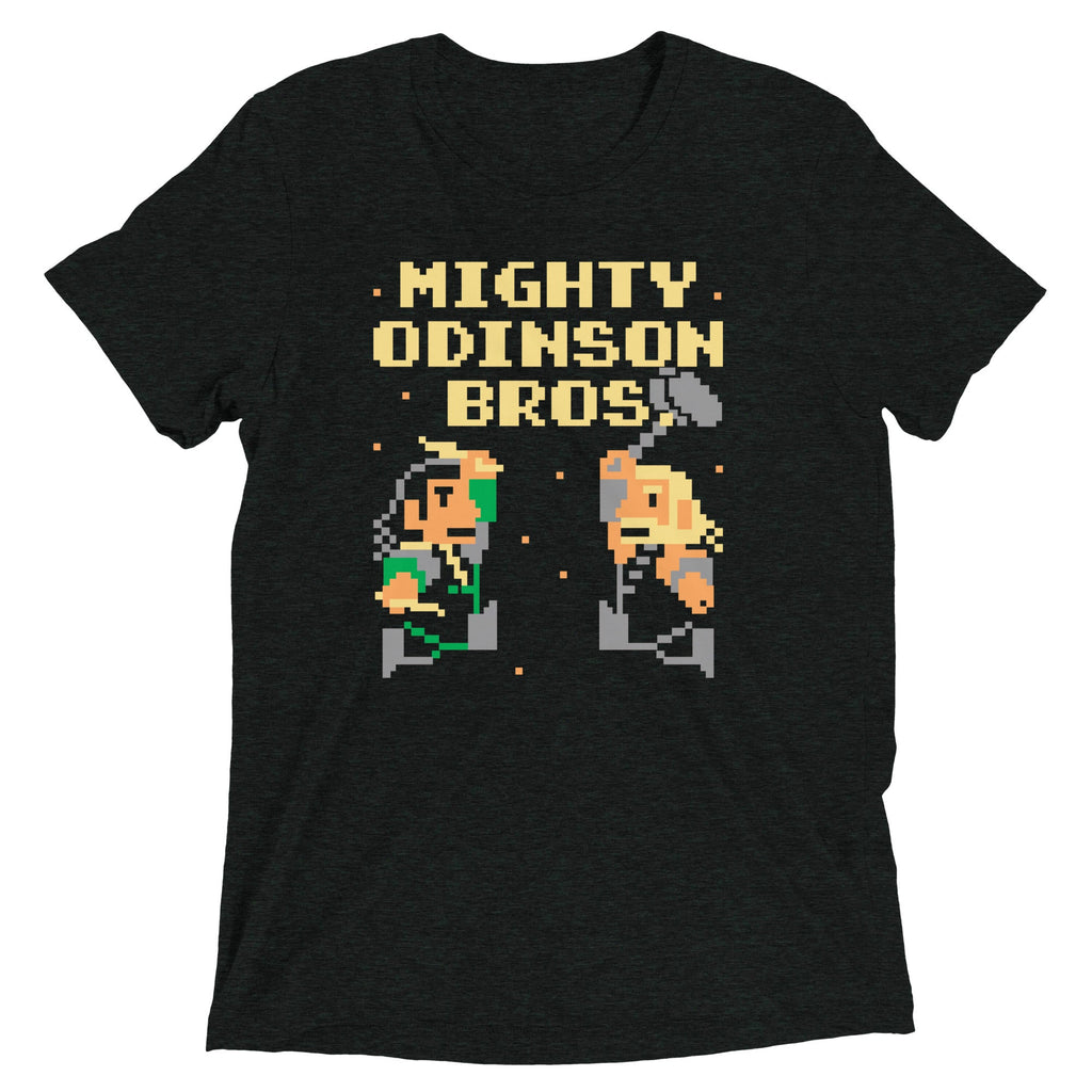 Mighty Odinson Bros Men's Tri-Blend Tee