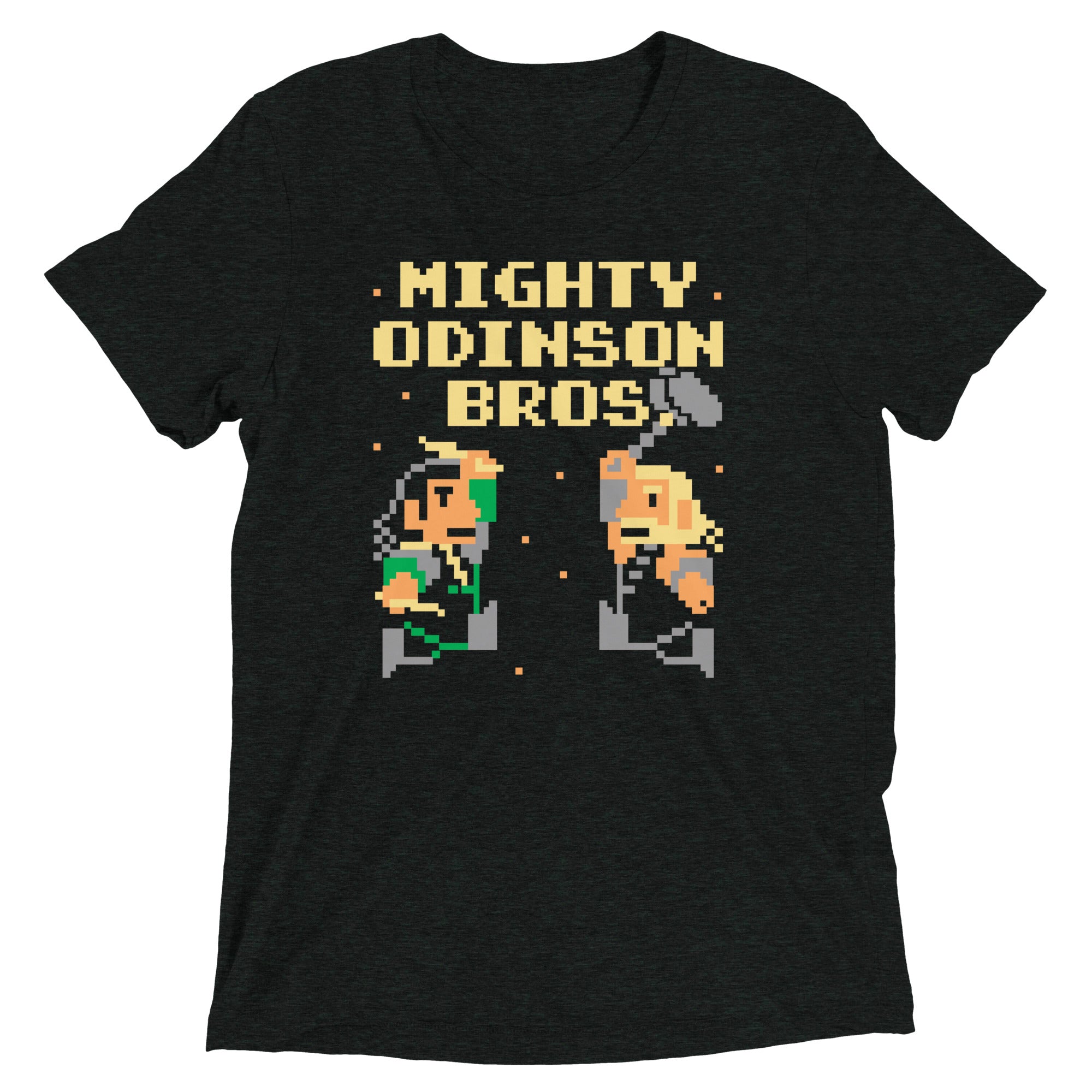 Mighty Odinson Bros Men's Tri-Blend Tee