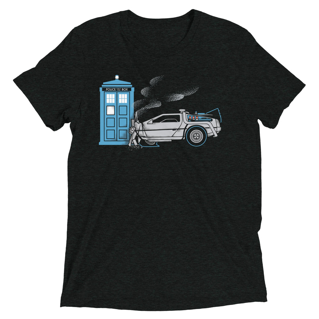 Time Collision Men's Tri-Blend Tee
