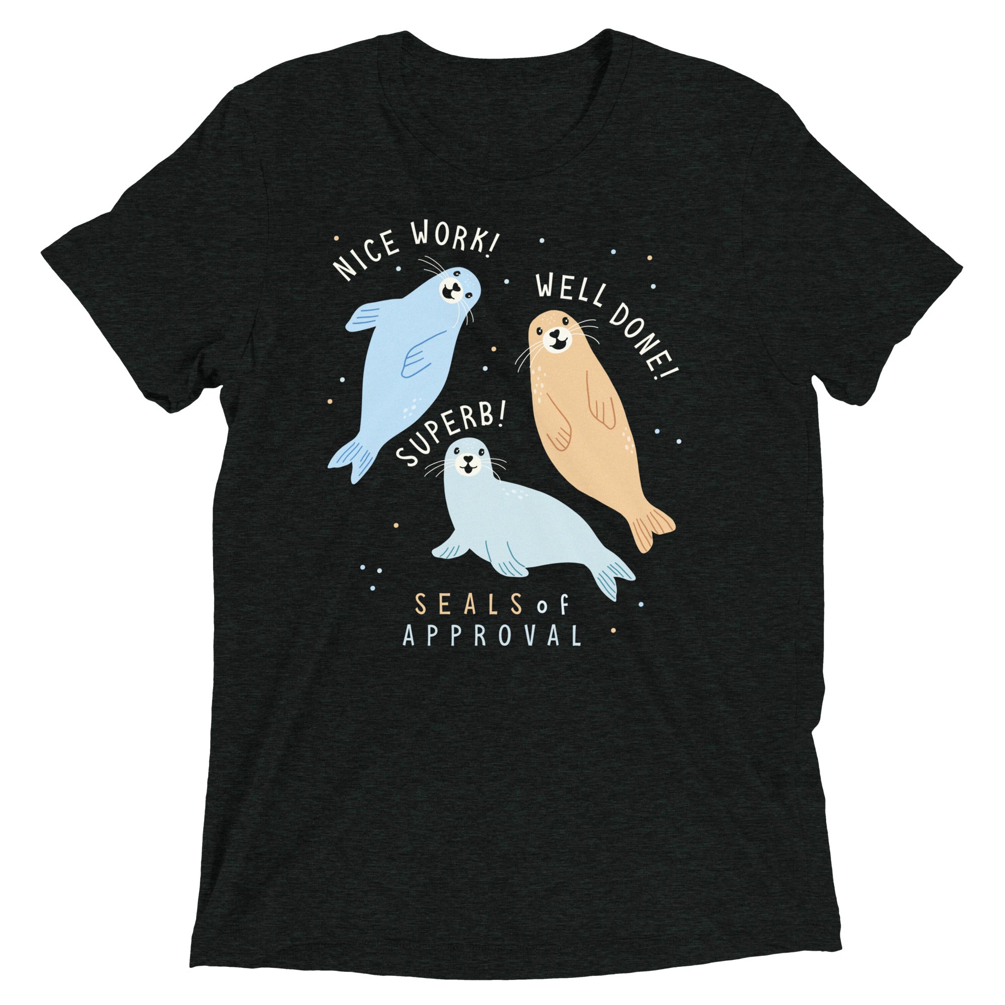 Seals Of Approval Men's Tri-Blend Tee
