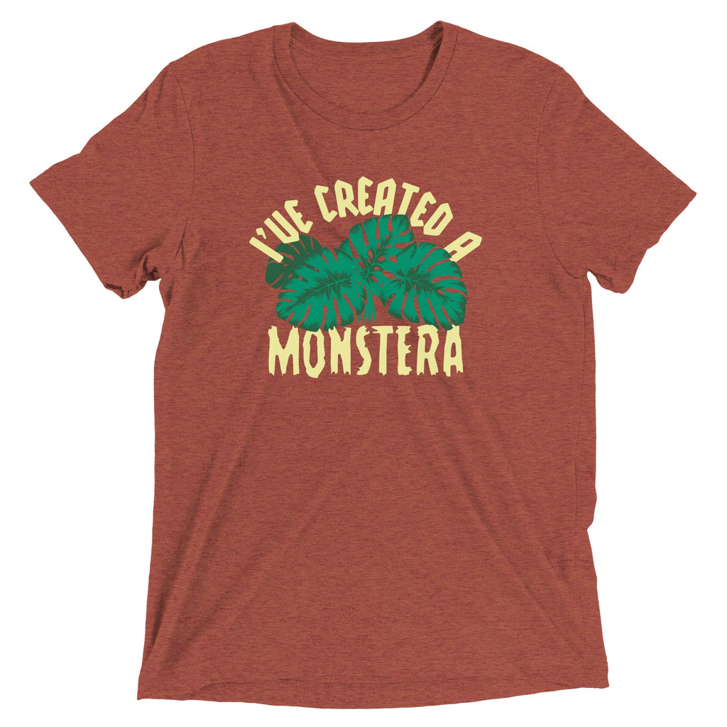 I've Created A Monstera Men's Tri-Blend Tee