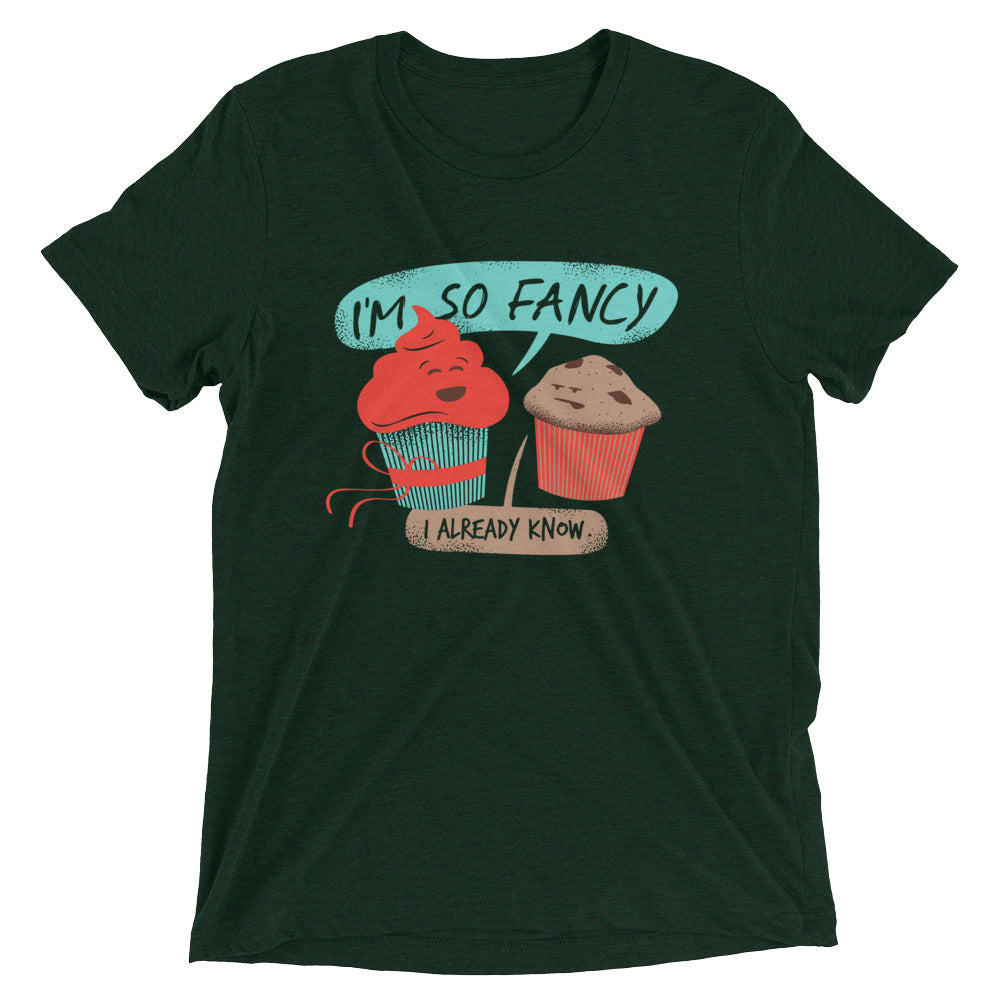 I'm So Fancy Men's Tri-Blend Tee