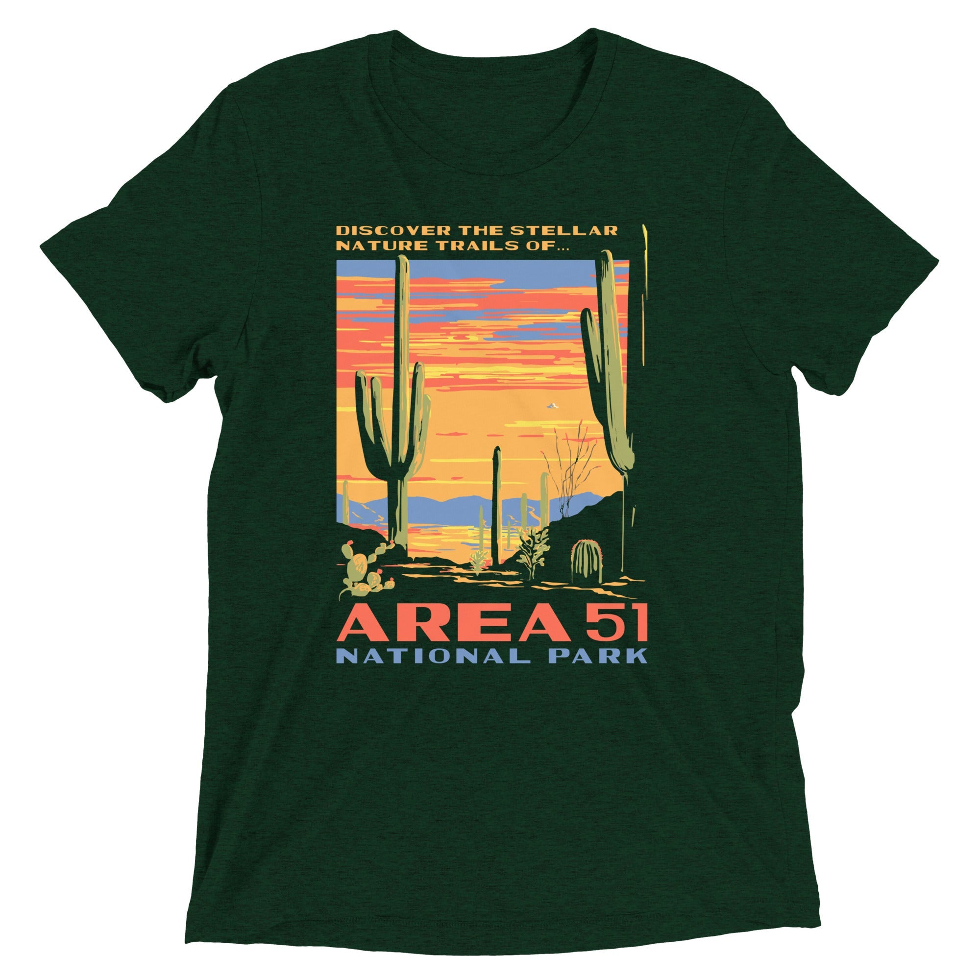 Area 51 National Park Men's Tri-Blend Tee