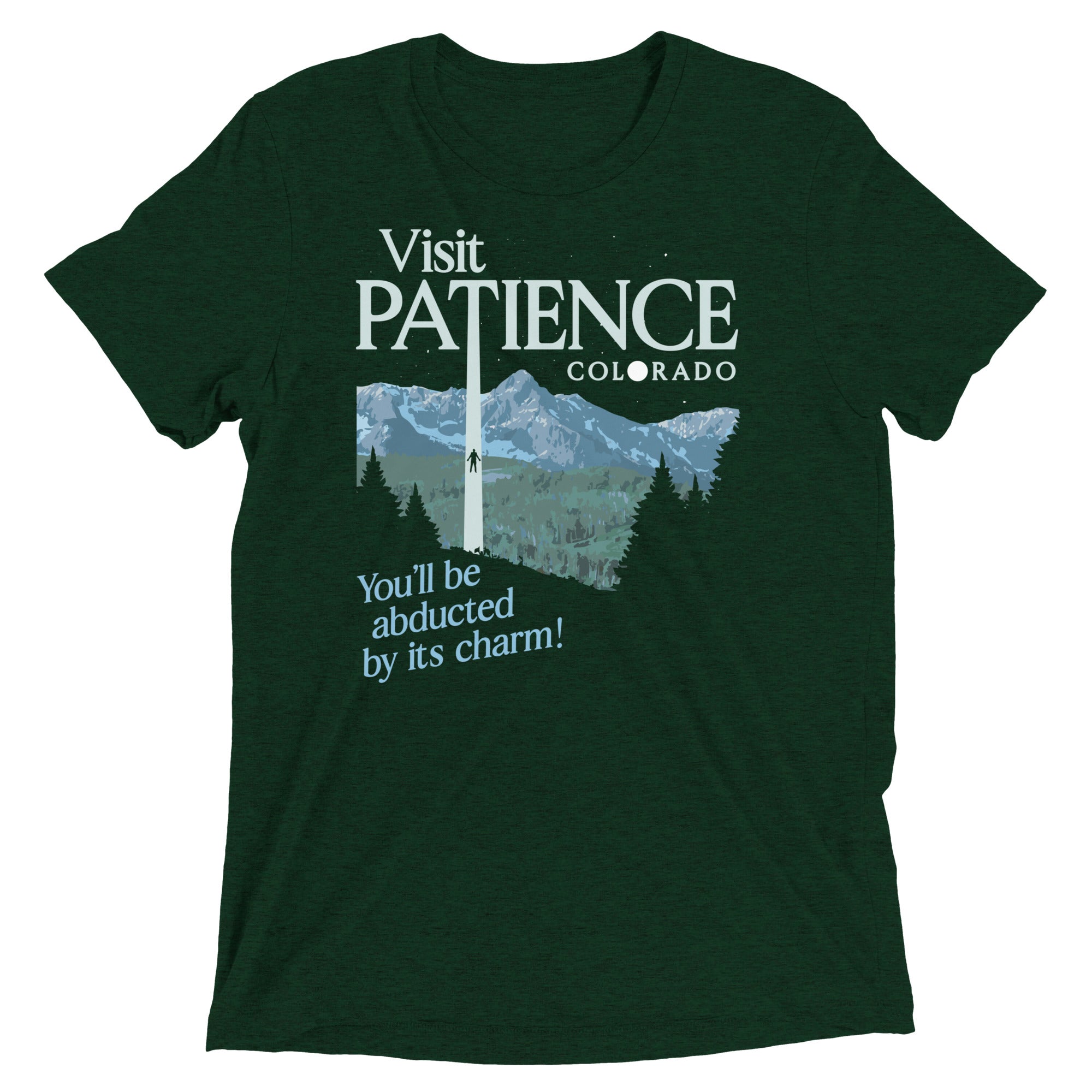 Visit Patience Colorado Men's Tri-Blend Tee