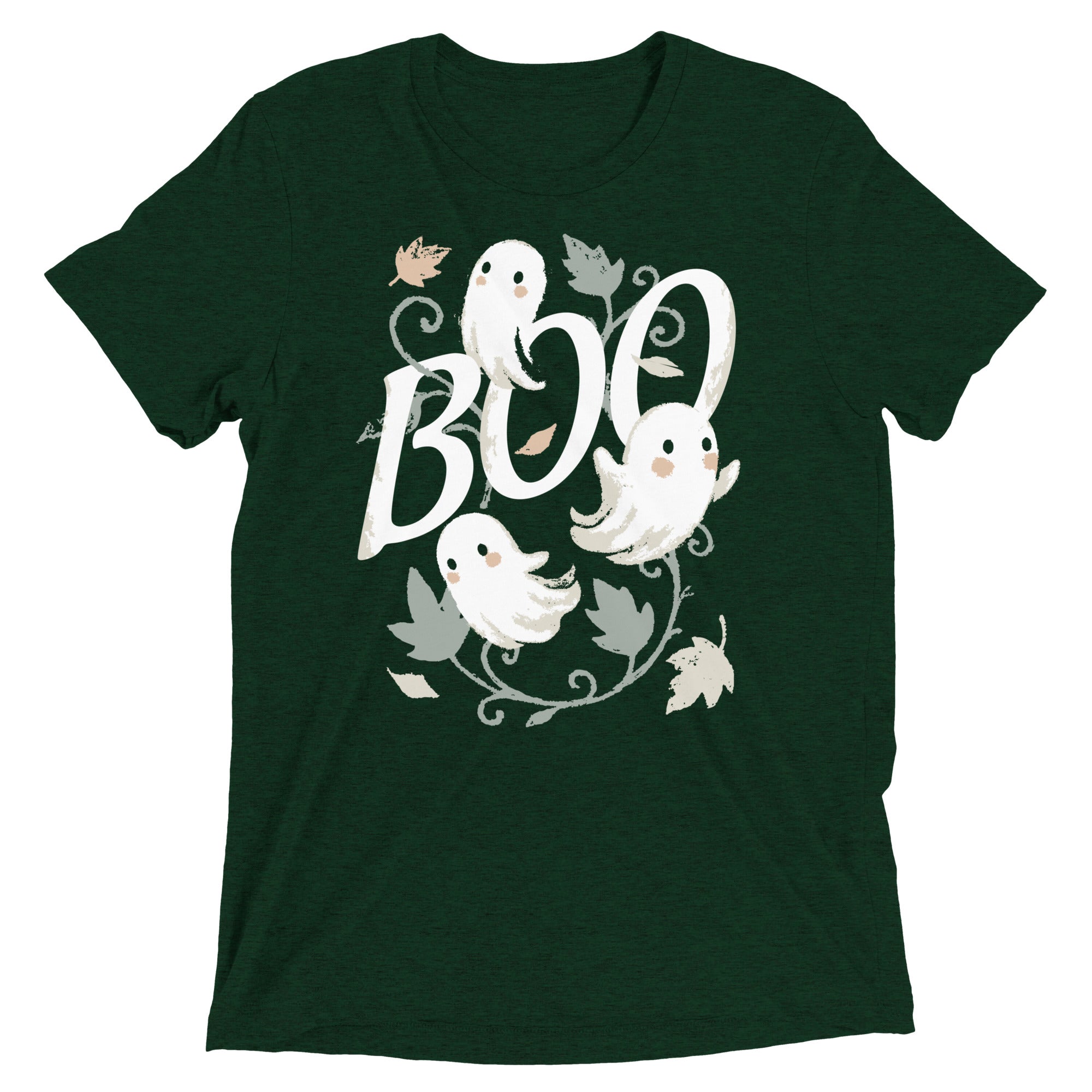 Boo Ghosts Men's Tri-Blend Tee
