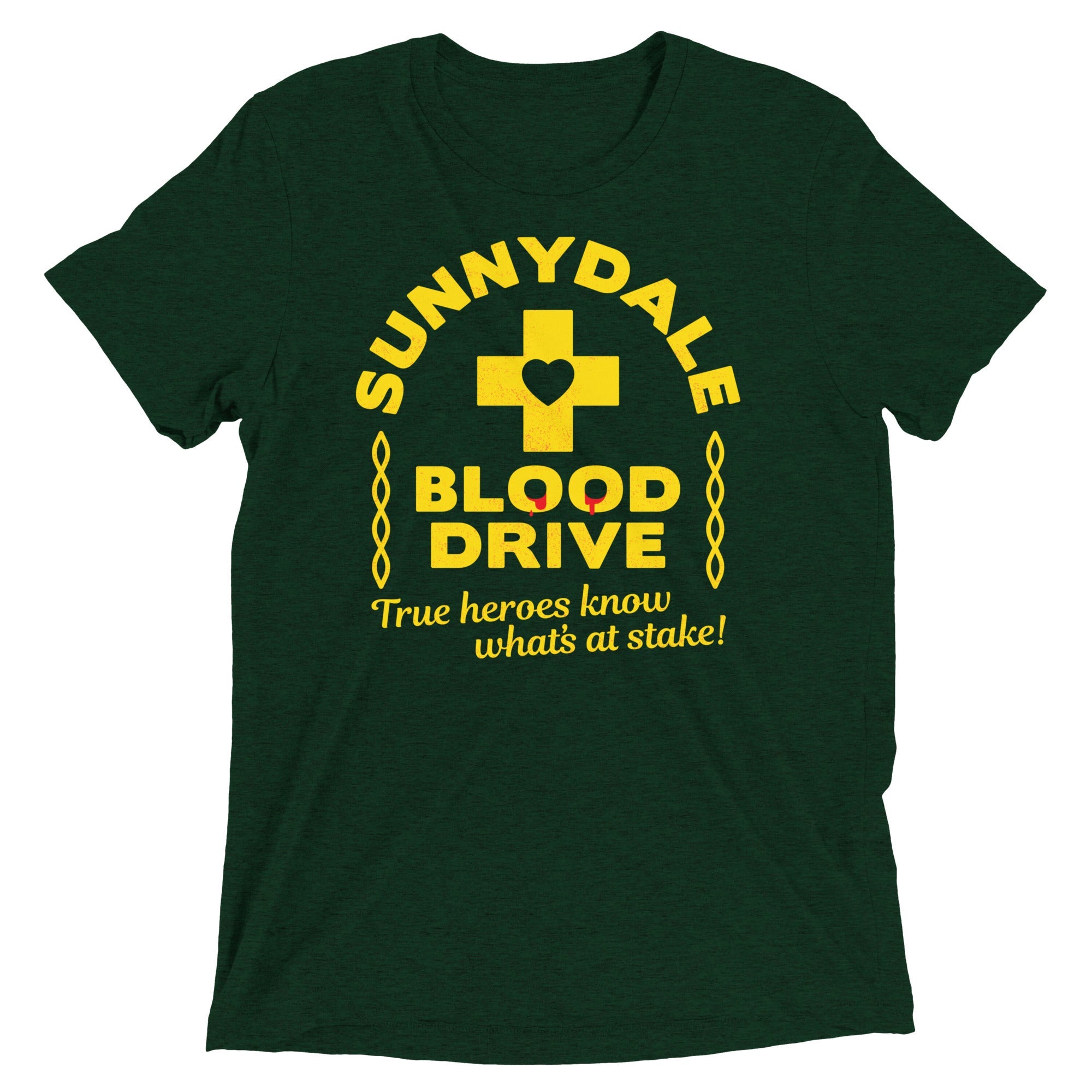 Sunnydale Blood Drive Men's Tri-Blend Tee