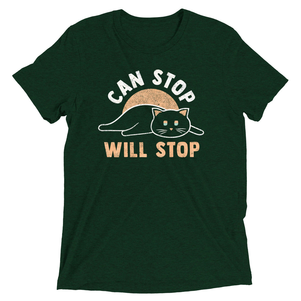 Can Stop Will Stop Men's Tri-Blend Tee