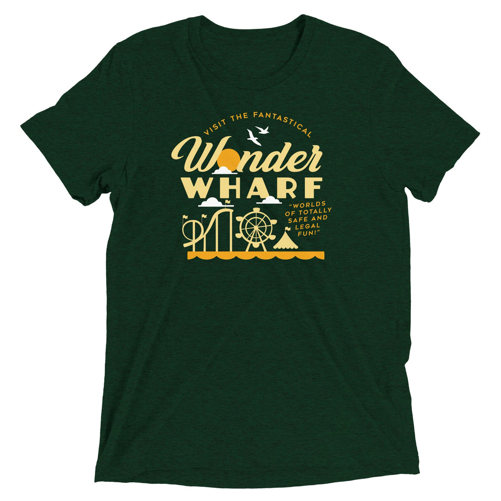 Wonder Wharf Men's Tri-Blend Tee