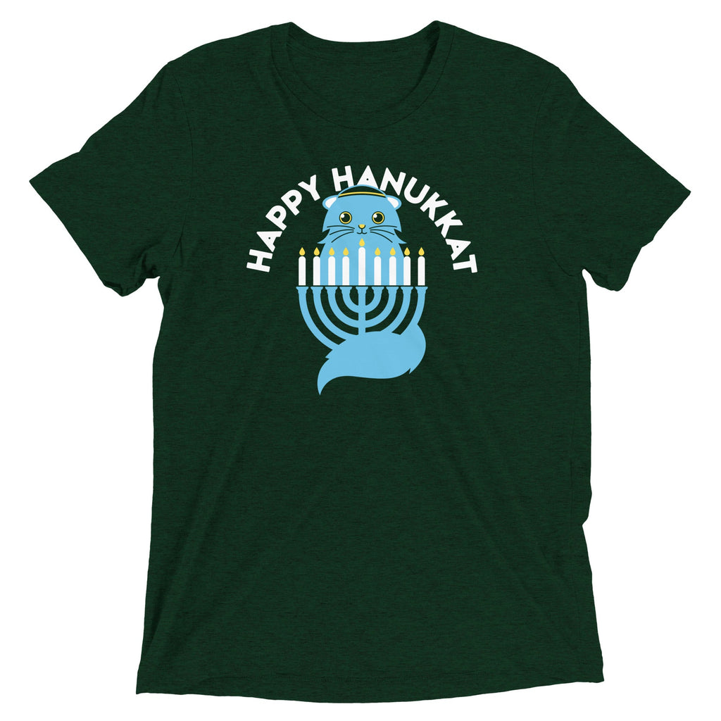 Happy Hanukkat Men's Tri-Blend Tee