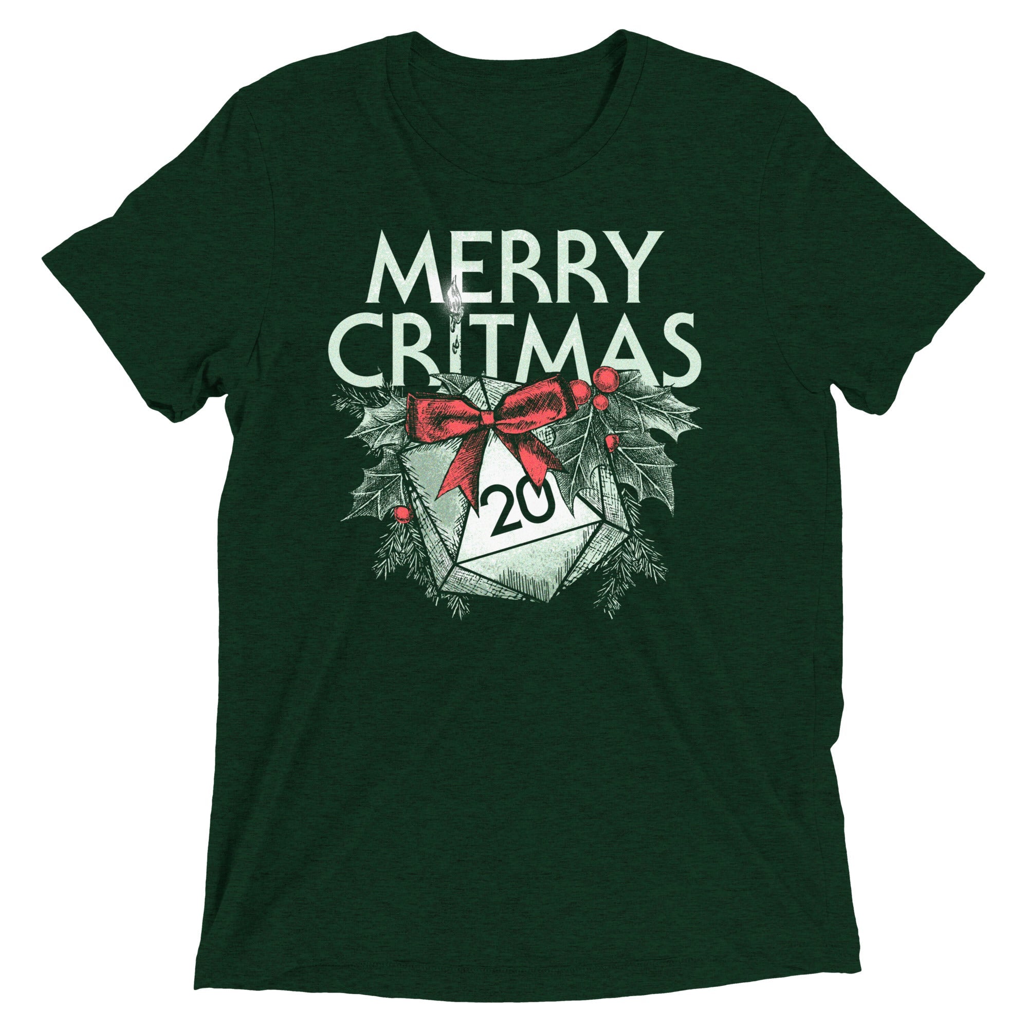 Merry Critmas Men's Tri-Blend Tee