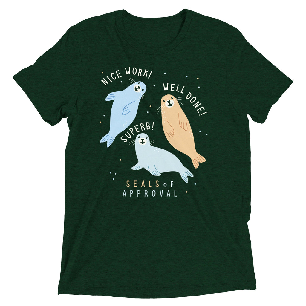 Seals Of Approval Men's Tri-Blend Tee