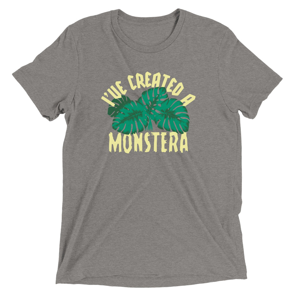 I've Created A Monstera Men's Tri-Blend Tee