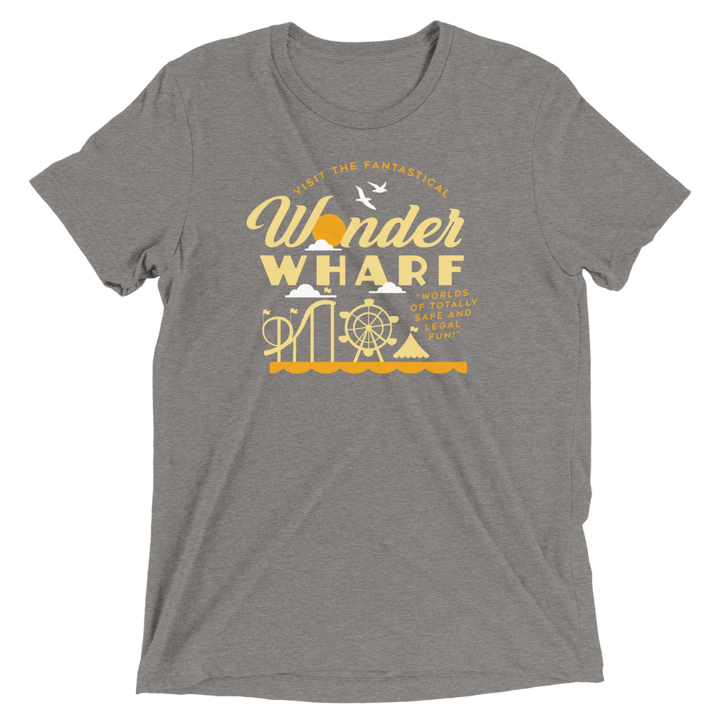 Wonder Wharf Men's Tri-Blend Tee