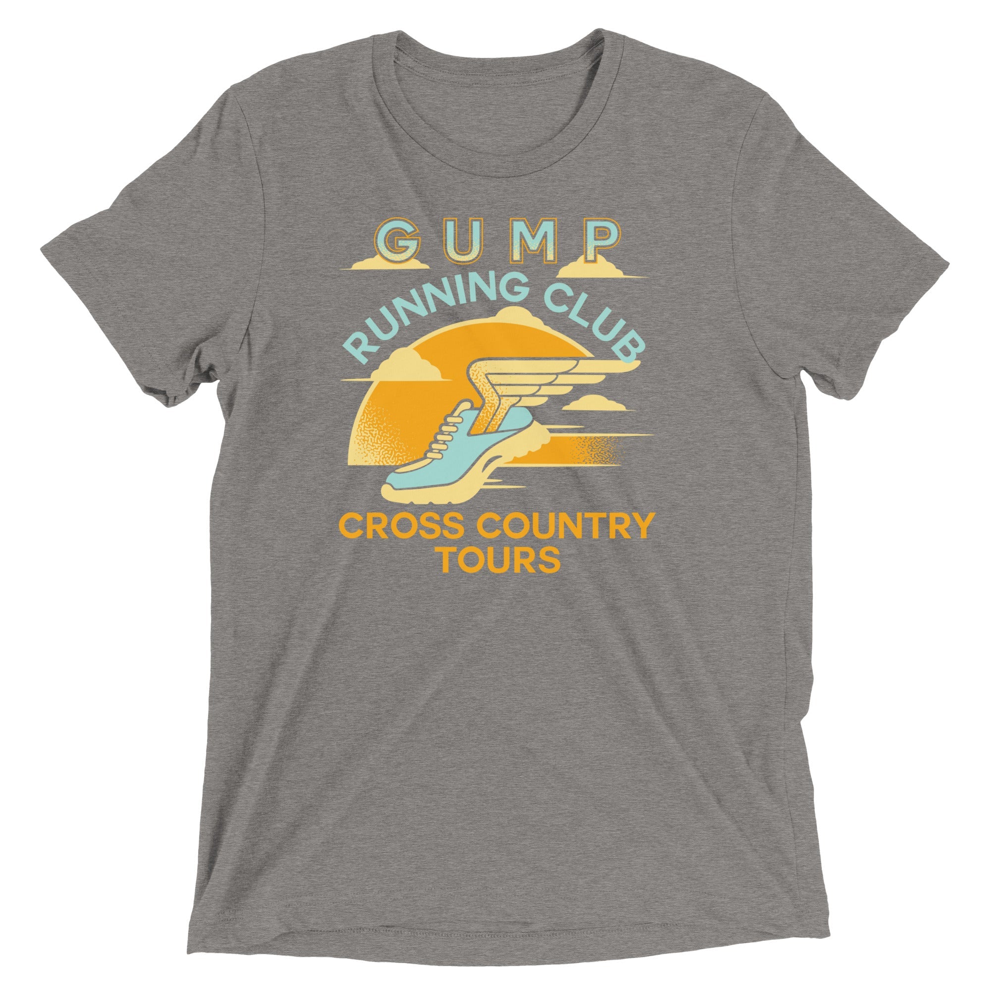 Gump Running Club Men's Tri-Blend Tee