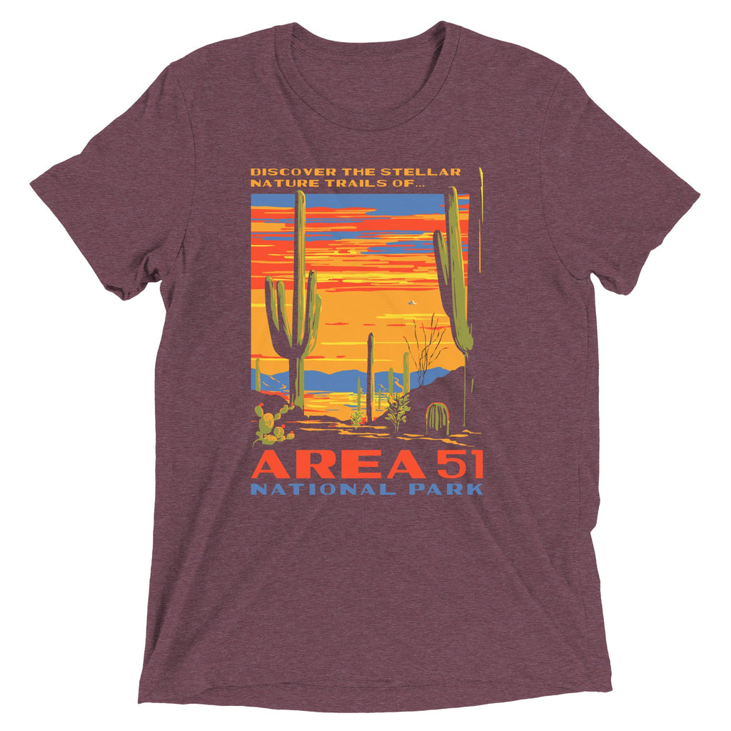 Area 51 National Park Men's Tri-Blend Tee