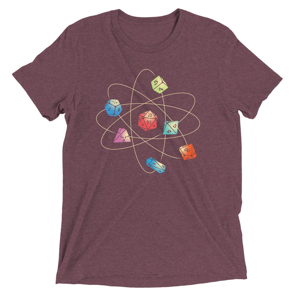 Dice Atom Men's Tri-Blend Tee