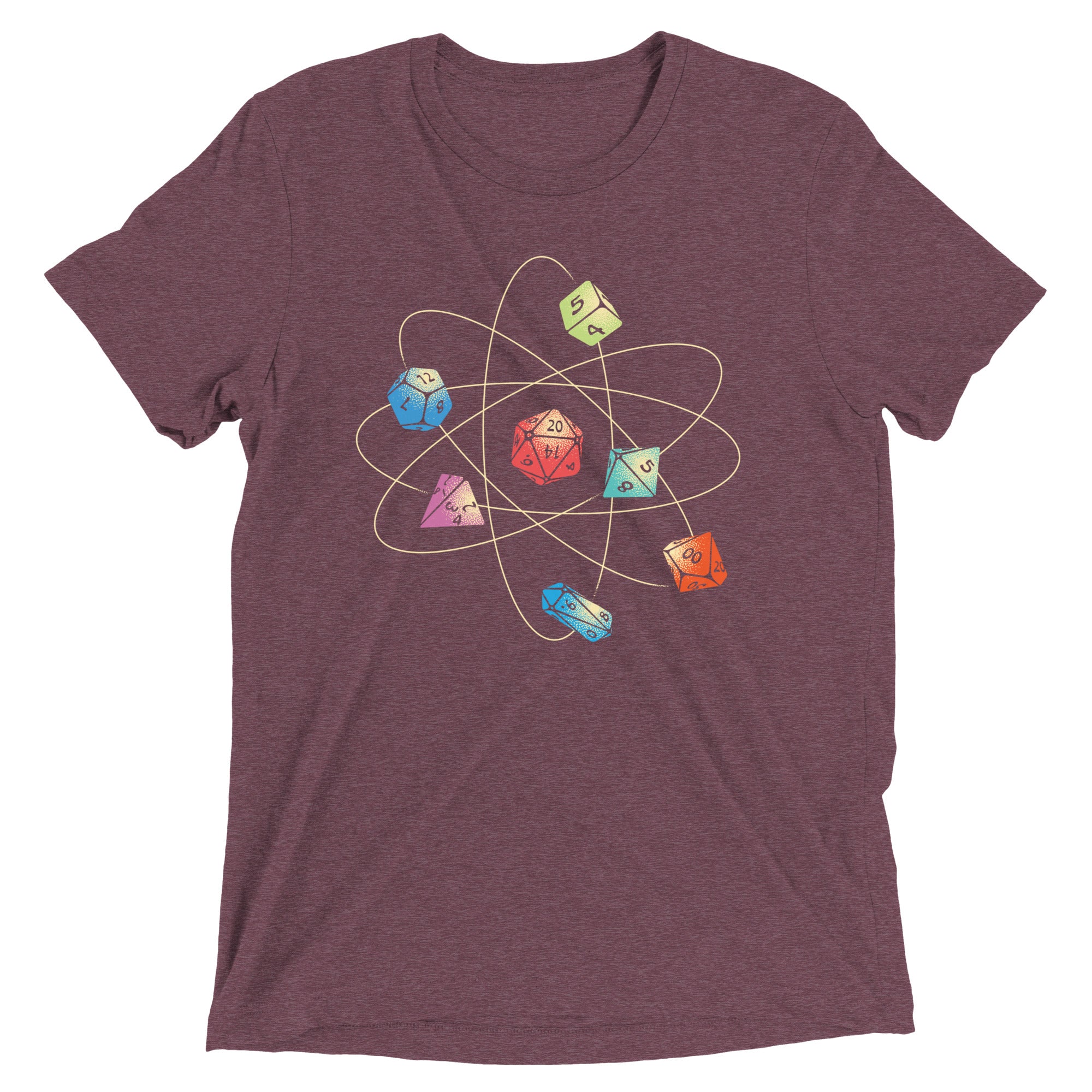 Dice Atom Men's Tri-Blend Tee