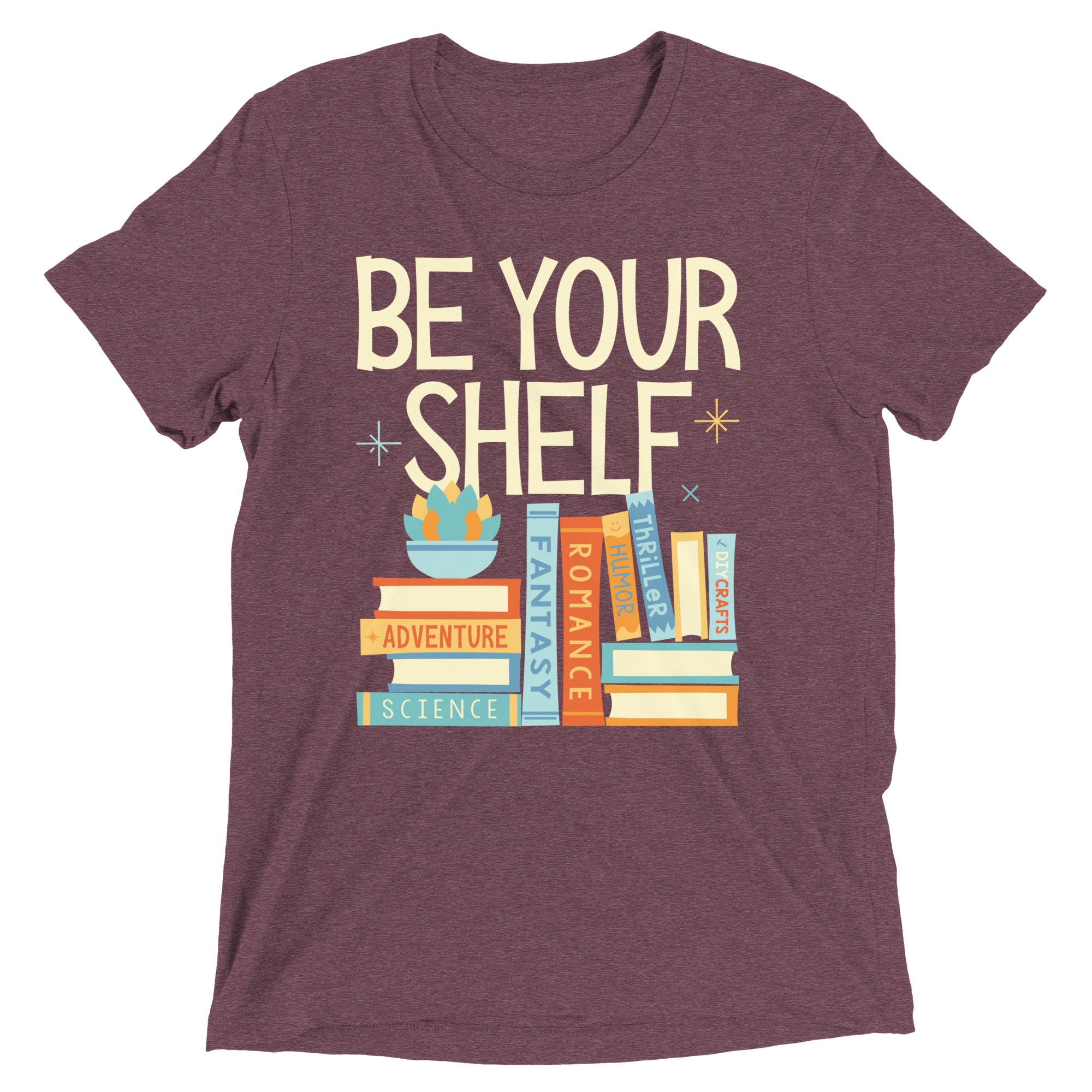 Be Your Shelf Men's Tri-Blend Tee
