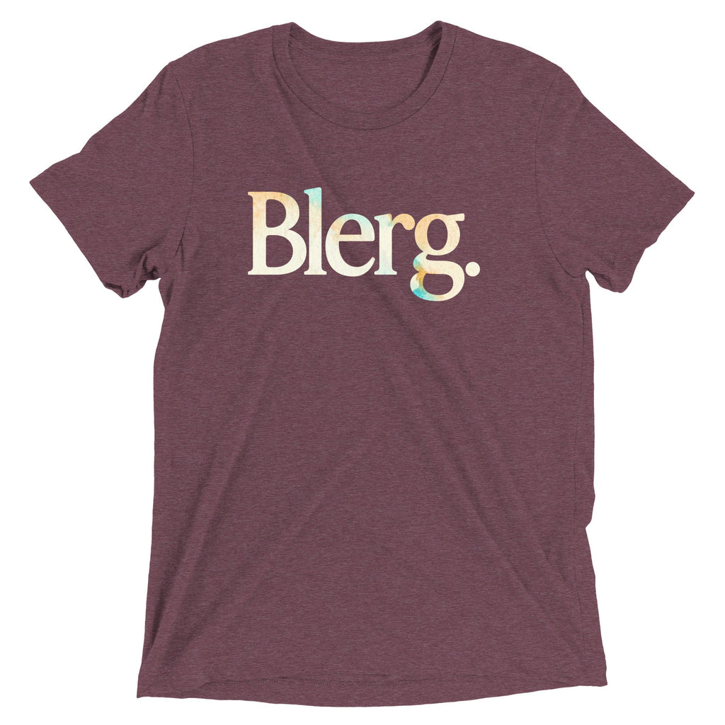 Blerg Men's Tri-Blend Tee